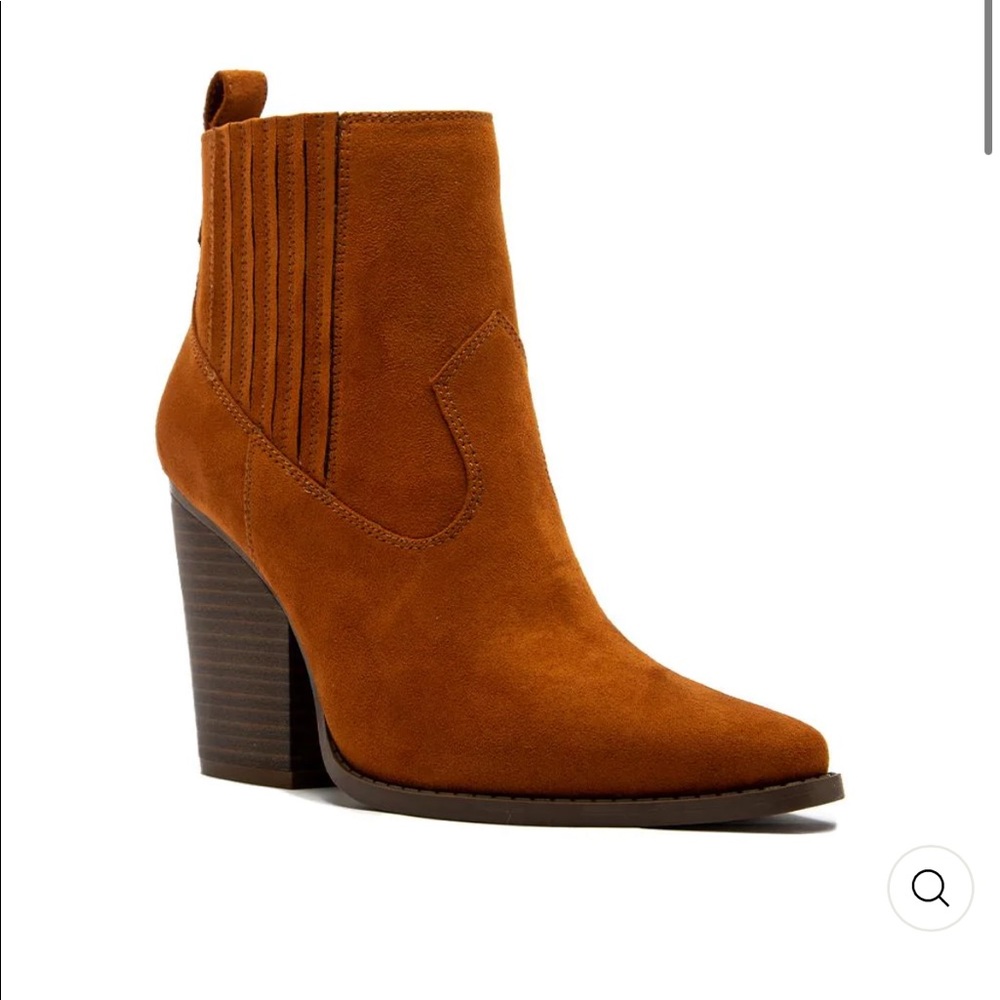 FAUX SUEDE BOOTIE